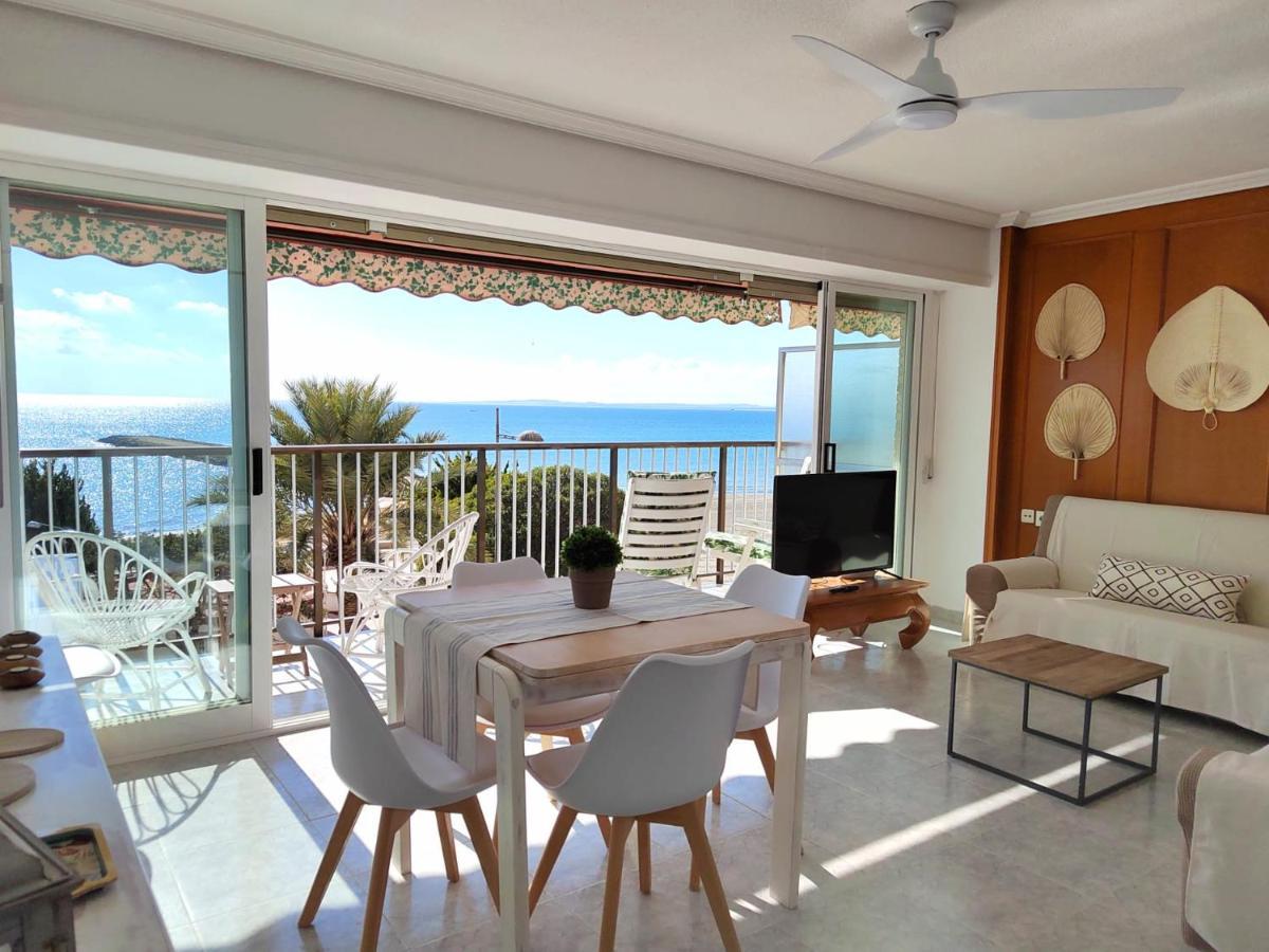 Apartamento Santa Pola Primera Linea De Playa מראה חיצוני תמונה