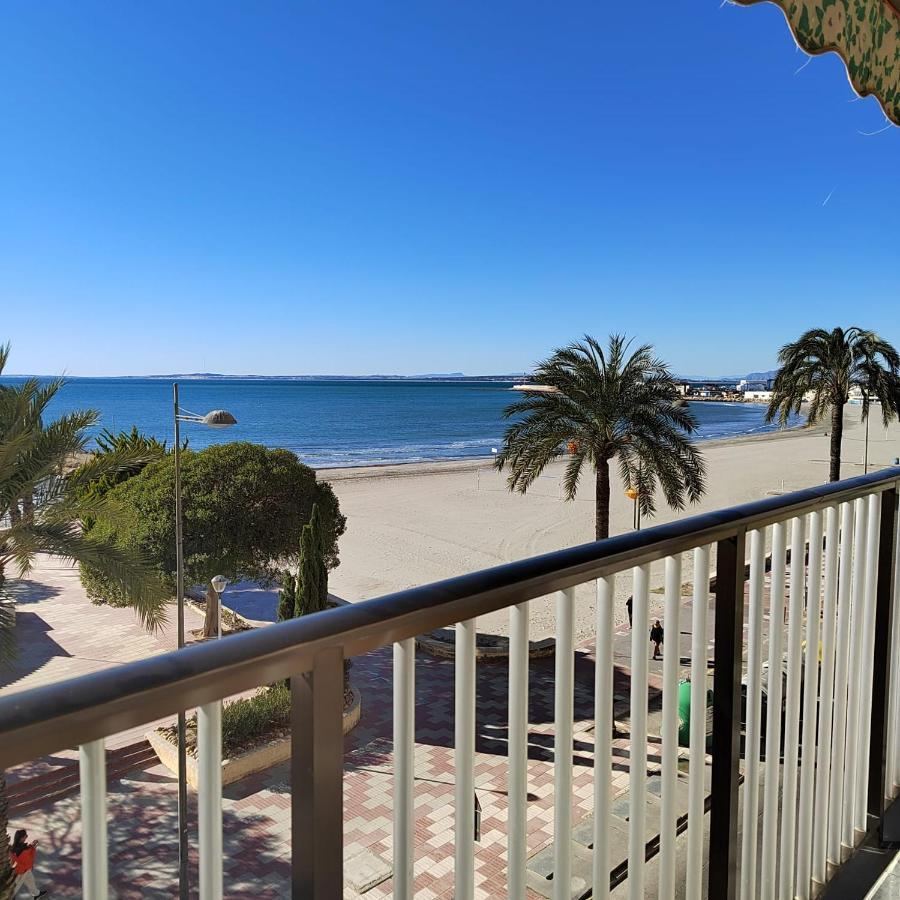 Apartamento Santa Pola Primera Linea De Playa מראה חיצוני תמונה
