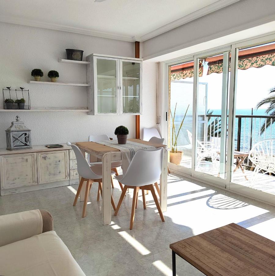 Apartamento Santa Pola Primera Linea De Playa מראה חיצוני תמונה
